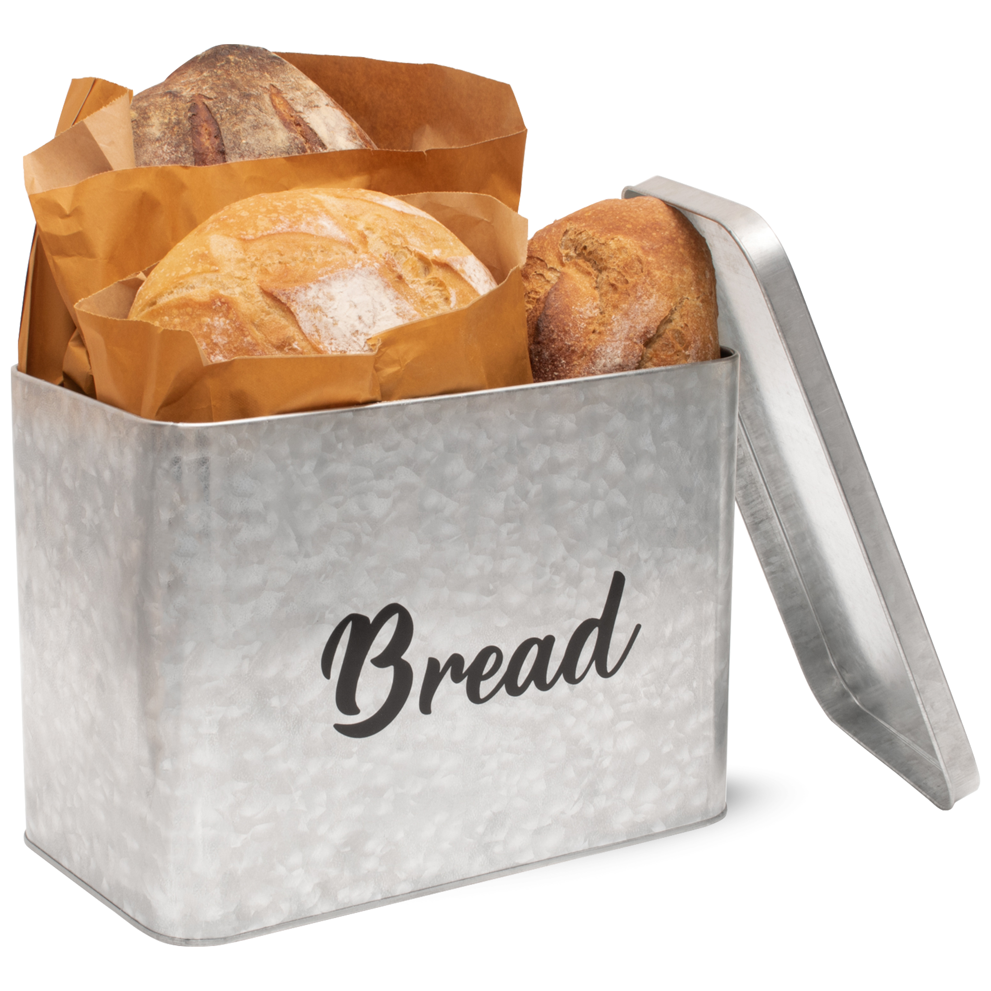 Saratoga Home Bread Box, Canisters Set of 4 and Sponge Holder