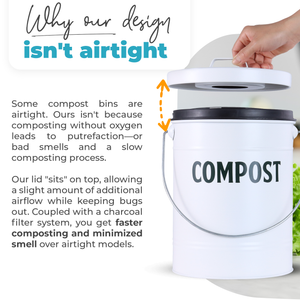How to Stop Your Kitchen Compost Bin from Smelling - Naples Compost